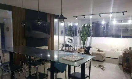 Cobertura com 3 dormitórios à venda, 180 m² por R$ 850.000,00 - Vila Guiomar - Santo André/SP