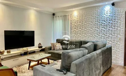 Sobrado com 3 dormitórios à venda, 195 m² por R$ 900.000,00 - Vila Scarpelli - Santo André/SP