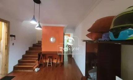 Sobrado com 3 dormitórios à venda, 140 m² por R$ 650.000,00 - Campestre - Santo André/SP