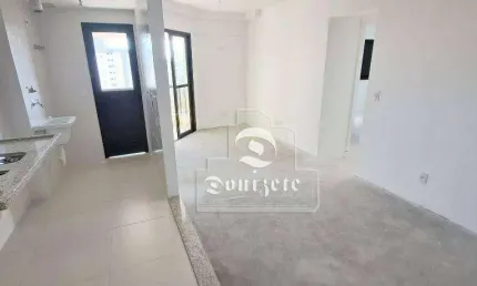 Apartamento com 2 dormitórios à venda, 57 m² por r$ 495.000,00 - vila valparaíso - santo andré/sp