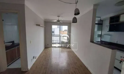 Apartamento com 2 dormitórios à venda, 54 m² por R$ 360.000,00 - Vila Homero Thon - Santo André/SP