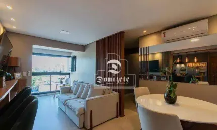 Apartamento com 3 dormitórios à venda, 82 m² por r$ 979.000,00 - jardim - santo andré/sp