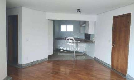 Apartamento com 3 dormitórios para alugar, 91 m² por R$ 4.990,00/mês - Jardim - Santo André/SP