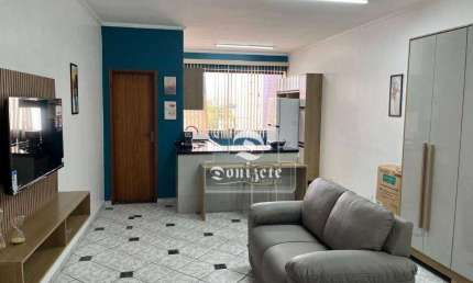 Studio com 1 dormitório para alugar, 35 m² por R$ 2.310,00/mês - Jardim Três Marias - São Bernardo do Campo/SP