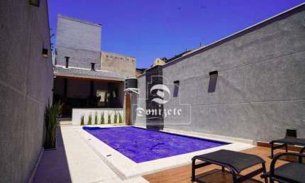 Sobrado com 4 dormitórios à venda, 372 m² por R$ 3.000.000,00 - Vila Curuçá - Santo André/SP