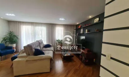 Apartamento com 3 dormitórios para alugar, 118 m² por R$ 7.306,00/mês - Centro - Santo André/SP