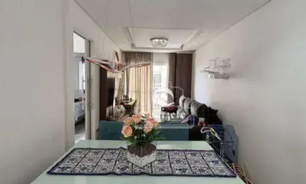 Apartamento com 2 dormitórios à venda, 56 m² por r$ 360.000,00 - jardim santo antônio - santo andré/sp