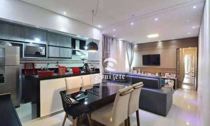 Cobertura com 4 dormitórios à venda, 180 m² por R$ 957.000,00 - Campestre - Santo André/SP