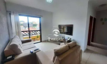 Apartamento com 3 dormitórios à venda, 89 m² por R$ 500.000,00 - Vila Camilópolis - Santo André/SP