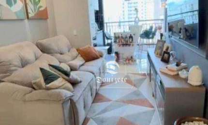 Apartamento com 3 dormitórios à venda, 81 m² por R$ 1.220.000,00 - Campestre - Santo André/SP