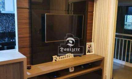 Apartamento com 2 dormitórios à venda, 56 m² por R$ 635.000,00 - Campestre - Santo André/SP