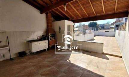 Cobertura com 3 dormitórios à venda, 174 m² por R$ 529.999,99 - Vila Assunção - Santo André/SP