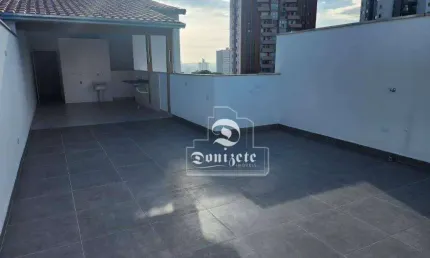 Cobertura com 3 dormitórios à venda, 144 m² por R$ 850.000,00 - Vila Assunção - Santo André/SP