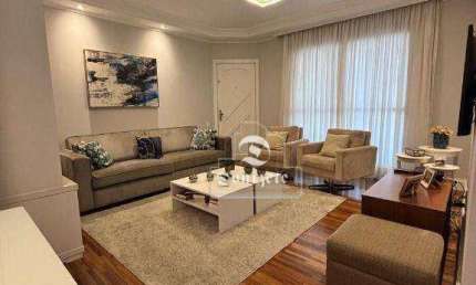 Apartamento com 3 dormitórios à venda, 106 m² por R$ 778.000,00 - Vila Bastos - Santo André/SP