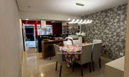 Sobrado com 3 dormitórios à venda, 220 m² por R$ 950.000,01 - Vila Valparaíso - Santo André/SP