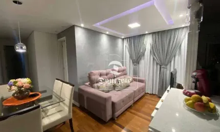 Apartamento com 2 dormitórios à venda, 54 m² por R$ 460.000,00 - Vila Assunção - Santo André/SP