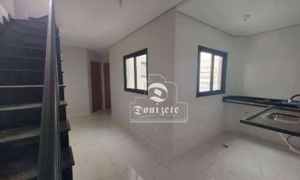 Cobertura com 2 dormitórios à venda, 60 m² por R$ 412.000,00 - Casa Branca - Santo André/SP