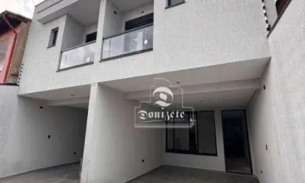 Sobrado com 3 dormitórios à venda, 107 m² por R$ 690.000,00 - Vila Francisco Matarazzo - Santo André/SP