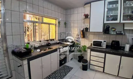 Sobrado com 3 dormitórios à venda, 158 m² por r$ 550.000,00 - parque joão ramalho - santo andré/sp