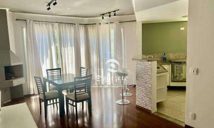 Apartamento Duplex com 1 dormitório, 86 m² - venda por R$ 900.000,00 ou aluguel por R$ 5.300,09/mês - Jardim - Santo André/SP