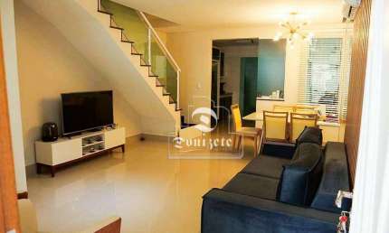 Sobrado com 2 dormitórios, 120 m² - venda por R$ 845.000,00 ou aluguel por R$ 5.445,83/mês - Jardim - Santo André/SP