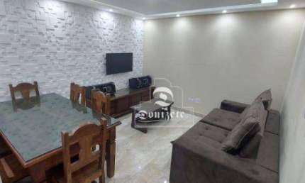 Cobertura com 3 dormitórios à venda, 124 m² por R$ 795.000,00 - Vila Scarpelli - Santo André/SP