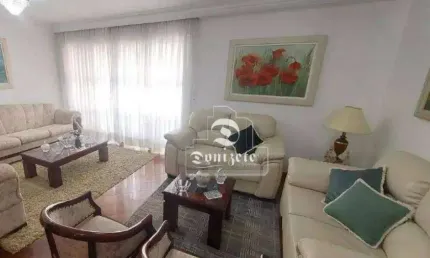 Apartamento com 3 dormitórios à venda, 175 m² por r$ 849.000,00 - vila bastos - santo andré/sp