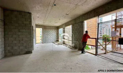 Apartamento com 2 dormitórios à venda, 71 m² por r$ 1.000.000,00 - jardim - santo andré/sp