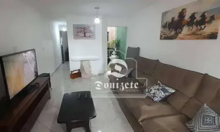 Sobrado com 3 dormitórios à venda, 169 m² por R$ 850.000,00 - Utinga - Santo André/SP