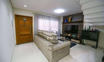 Sobrado com 3 dormitórios à venda, 153 m² por R$ 1.190.000,00 - Vila Assunção - Santo André/SP