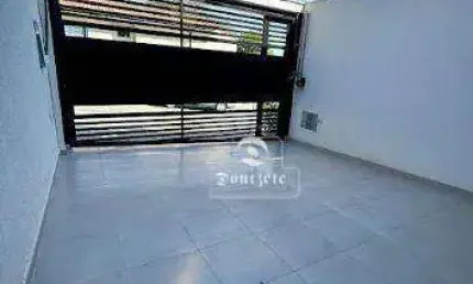 Sobrado com 2 dormitórios para alugar, 96 m² por R$ 2.832,16/mês - Jardim Santo Alberto - Santo André/SP