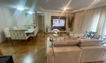 Apartamento com 3 dormitórios à venda, 130 m² por r$ 1.117.000,00 - jardim - santo andré/sp