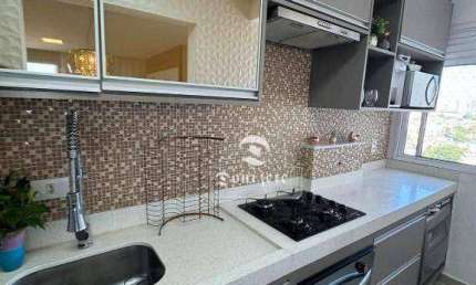 Apartamento com 2 dormitórios à venda, 70 m² por R$ 505.000,00 - Vila Pires - Santo André/SP