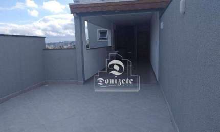 Cobertura com 2 dormitórios à venda, 112 m² por R$ 500.000,00 - Parque das Nações - Santo André/SP