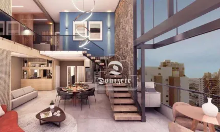 Apartamento à venda, 97 m² por r$ 1.480.000,00 - jardim - santo andré/sp