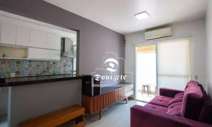 Apartamento com 2 dormitórios à venda, 56 m² por R$ 549.999,99 - Campestre - Santo André/SP