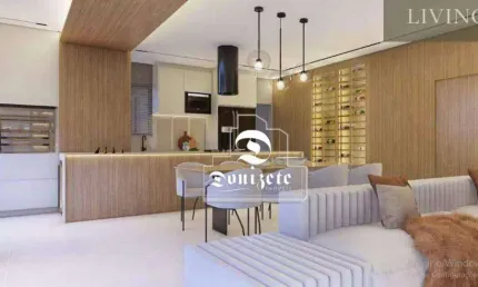 Apartamento com 3 dormitórios à venda, 130 m² por r$ 1.590.000,00 - campestre - santo andré/sp