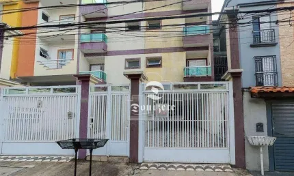 Apartamento com 3 dormitórios à venda, 85 m² por r$ 450.000,00 - vila pires - santo andré/sp