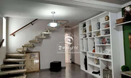 Sobrado com 3 dormitórios à venda, 177 m² por r$ 750.000,00 - jardim jamaica - santo andré/sp