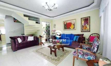 Sobrado com 3 dormitórios à venda, 224 m² por R$ 1.150.000,00 - Parque Jaçatuba - Santo André/SP