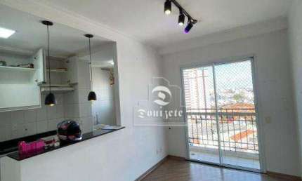 Apartamento com 2 dormitórios, 52 m² - venda por R$ 450.000,00 ou aluguel por R$ 2.849,00/mês - Campestre - Santo André/SP