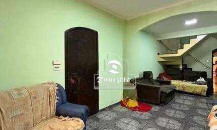 Sobrado com 3 dormitórios à venda, 203 m² por R$ 640.000,00 - Vila Humaitá - Santo André/SP