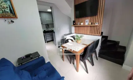 Sobrado com 2 dormitórios à venda, 80 m² por R$ 460.000,00 - Vila Alzira - Santo André/SP