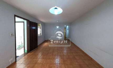 Sobrado com 3 dormitórios para alugar, 182 m² por R$ 4.009,08/mês - Jardim - Santo André/SP