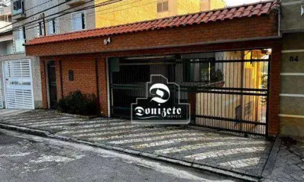 Sobrado com 4 dormitórios à venda, 205 m² por r$ 900.000,00 - vila curuçá - santo andré/sp
