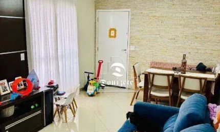 Apartamento com 3 dormitórios à venda, 96 m² por R$ 715.000,00 - Campestre - Santo André/SP