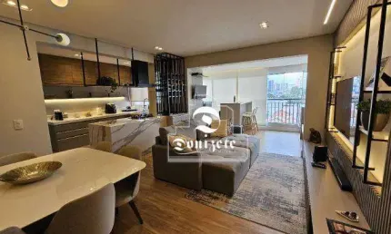 Apartamento com 3 dormitórios à venda, 103 m² por R$ 1.470.000,00 - Vila Assunção - Santo André/SP