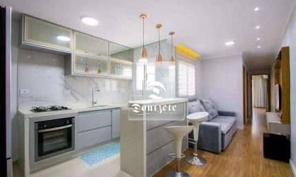 Cobertura com 2 dormitórios à venda, 105 m² por R$ 565.000,00 - Vila Scarpelli - Santo André/SP