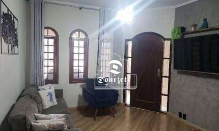 Sobrado com 3 dormitórios à venda, 170 m² por R$ 690.000,00 - Vila Curuçá - Santo André/SP