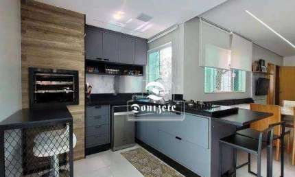 Cobertura com 3 dormitórios à venda, 120 m² por R$ 850.000,00 - Campestre - Santo André/SP